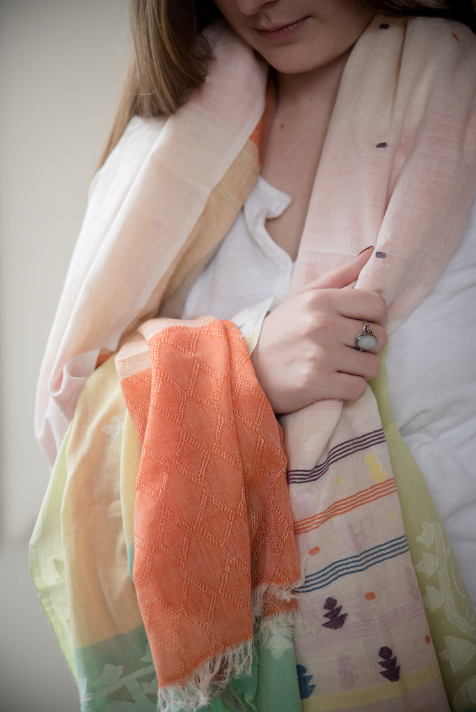 Redefine yourself with Earthen Creed scarves!