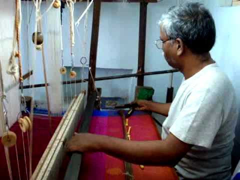 Traditional manual techniques used to create the beautiful Earthen Creed scarves