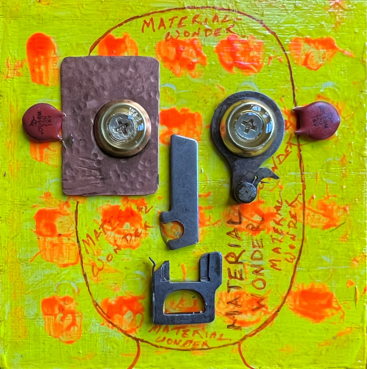 Small Panel - “Material Wonder” — where forgotten things find a new face!