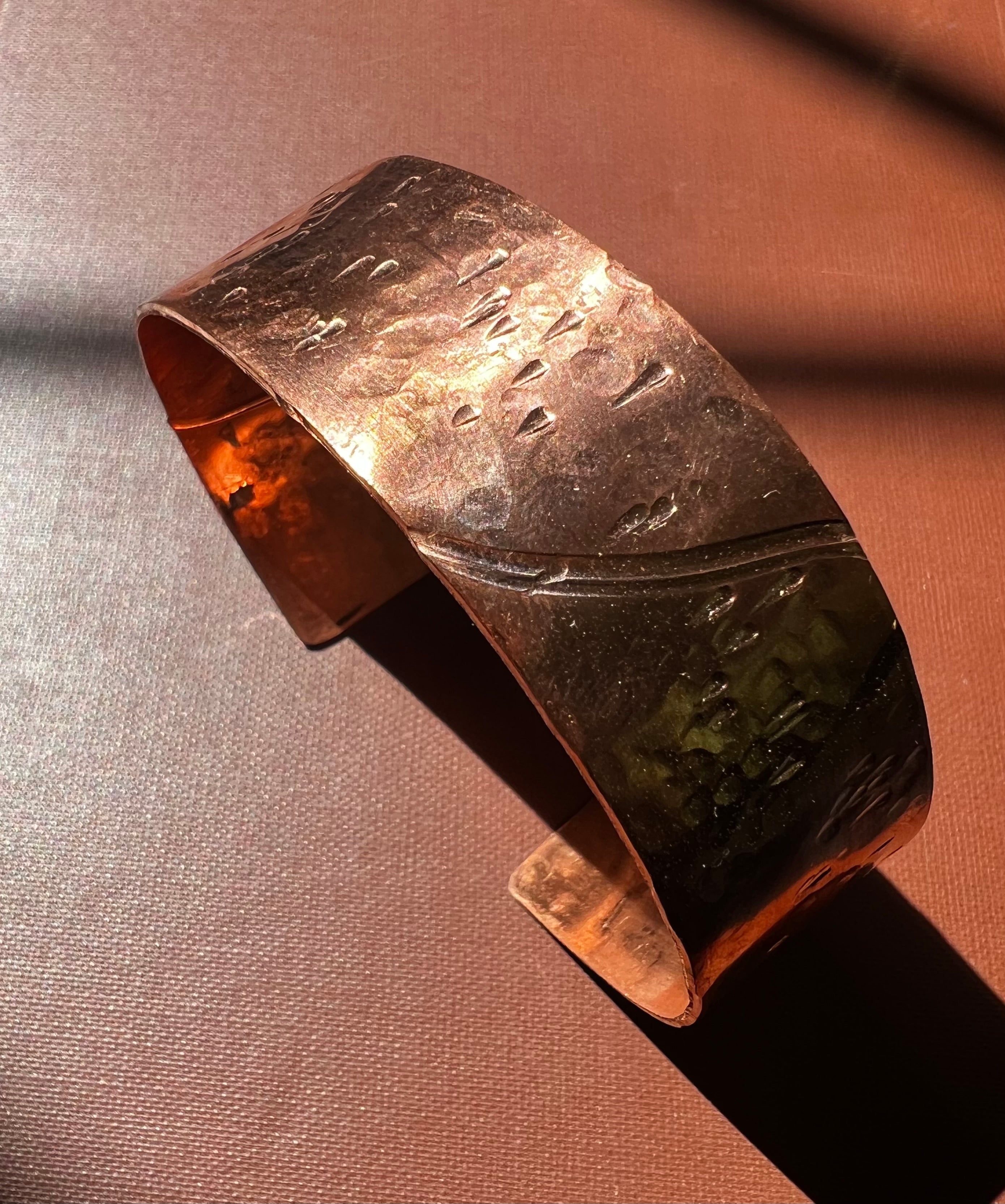 Wrap me in coppery love!