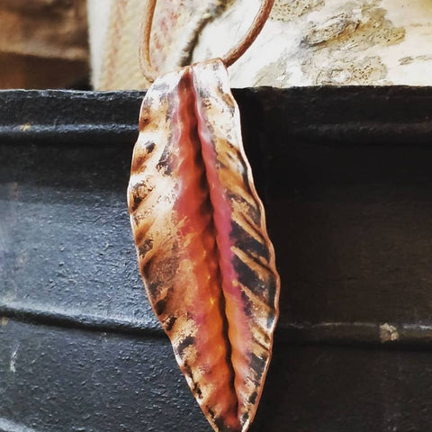 A fall leaf!