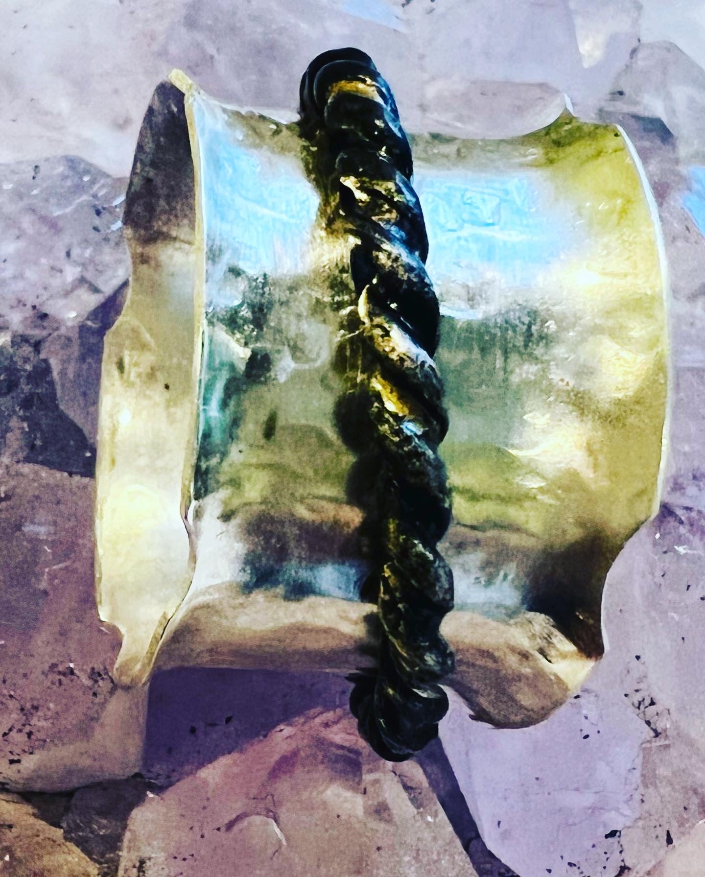 Wrapped around my little finger!