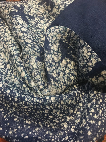 Linen Batik - Blue