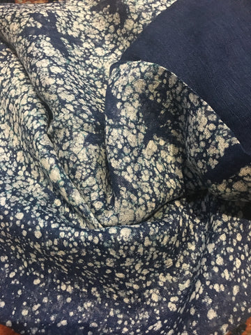 Linen Batik - Blue