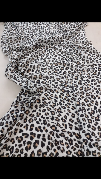 Pure Wool - Cheetah print
