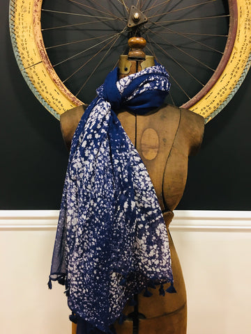 Cotton batik scarf